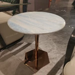 Modern Luxury Sofa Set with High-Gloss Natural Burl Wood Veneer, Gold Stainless Steel Trim & Dual-Tone Upholstery